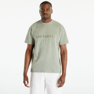 Tričko s krátkym rukávom Carhartt WIP Duster Short Sleeve T-Shirt UNISEX Yucca Garment Dyed