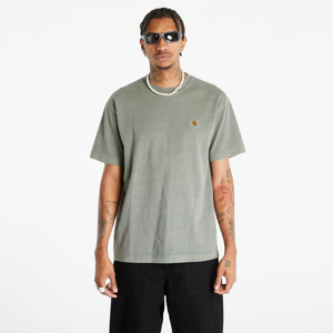 Tričko s krátkym rukávom Carhartt WIP S/S Vista T-Shirt UNISEX Smoke Green Garment Dyed