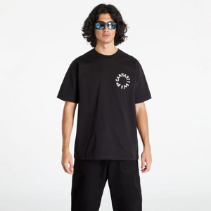 Tričko s krátkym rukávom Carhartt WIP Short-Sleeve Work Varsity T-Shirt Black/ Wax