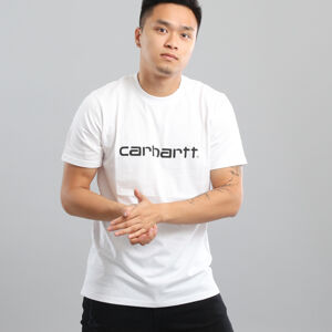 Tričko s krátkym rukávom Carhartt WIP SS Script T-Shirt biele