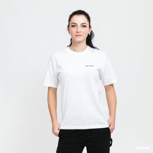 Dámske tričko Carhartt WIP W Script Embroidery Tee biele