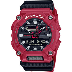 Hodinky Casio G-Shock GA 900-4AER červené / čierne