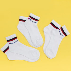 Ponožky Champion 3Pack Ankle Classic Socks biele