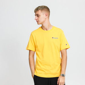 Tričko s krátkym rukávom Champion Crewneck T-Shirt žlté
