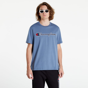 Tričko s krátkym rukávom Champion Crewneck T-Shirt modrý