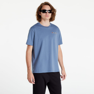 Tričko s krátkym rukávom Champion Crewneck T-Shirt modrý