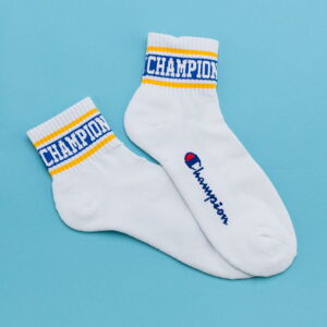 Ponožky Champion Old School Ankle Socks biele / modré / žlté