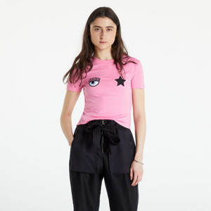 Chiara Ferragni Jersey 160 Co T-Shirt ružový / navy