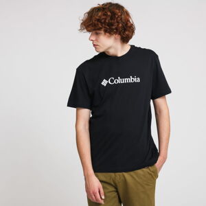 Tričko s krátkym rukávom Columbia CSC Basic Logo SS čierne