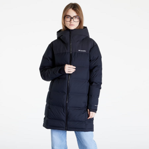 Dámska zimná bunda Columbia Opal Hill™ Mid Down Jacket (suede / canvas) blkblktrwht