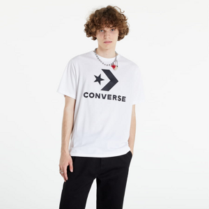 Tričko s krátkym rukávom Converse Star Chevron Tee biele