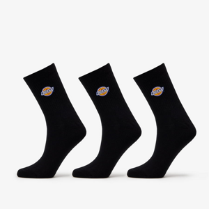 Ponožky Dickies Valley Grove Socks 3-Pack Black