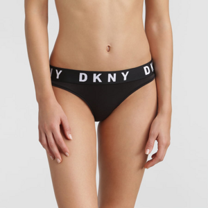 Nohavičky DKNY Cozy Boyfriend Bikini Black/ DK White