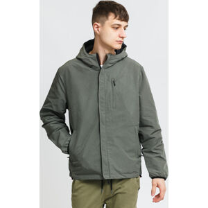 Jesenná bunda Ecoalf Delfalf Plain Reversible Jacket olivová / navy