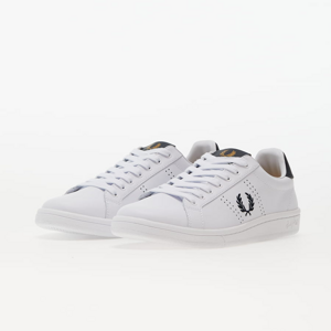 Obuv FRED PERRY B721 Leather white
