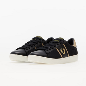 Obuv FRED PERRY Spencer Mesh/ Leather (suede) black