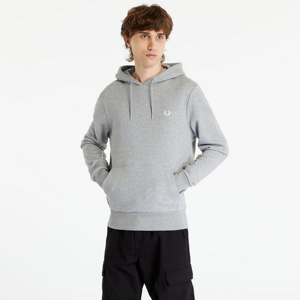 Mikina FRED PERRY Tipped Hooded Sweatshirt Steel Marl