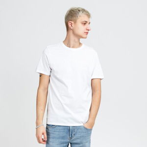 Tričko s krátkym rukávom GUESS M Embroidered Logo Tee biele