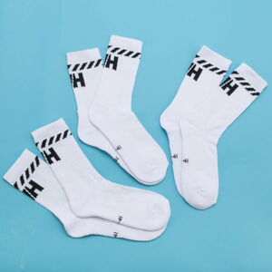 Ponožky Helly Hansen 3Pack Cotton Sport Sock biele