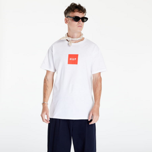 Tričko s krátkym rukávom HUF Essentials Box Logo T-Shirt Bílé