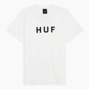 Tričko s krátkym rukávom HUF Essentials OG Logo T-Shirt Bílé