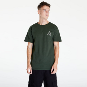Tričko s krátkym rukávom HUF Essentials Triple Triangle T-Shirt Zelené