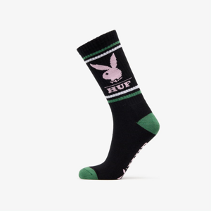 Ponožky HUF X Playboy Rabbit Head Socken čierne / ružové / zelené