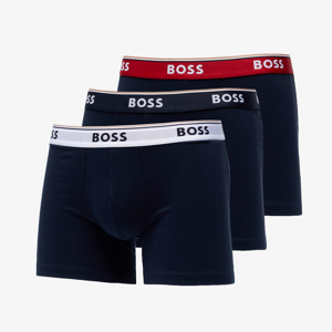 Hugo Boss 3-Pack of Stretch-Cotton Boxer Briefs With Logo Waistbands