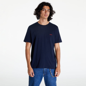 Tričko s krátkym rukávom Hugo Boss Loungwear Contrast Logo T-Shirt black / red