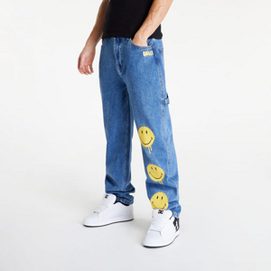 Jeans Karl Kani Small Signature Baggy Smiley Workwear Blue
