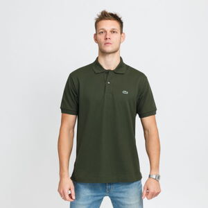 Polo tričko LACOSTE Men's Classic Polo T-Shirt tmavo olivové