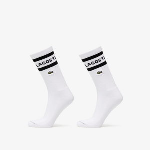 Ponožky LACOSTE Socks White/ Black