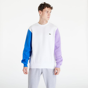 Mikina LACOSTE Sweatshirts White/ Marina-Neva Purple