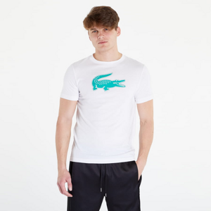 Tričko s krátkym rukávom LACOSTE Tee-shirt & turtle neck shirt White/ Greenfinch