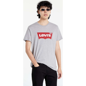 Tričko s krátkym rukávom Levi's ® Graphic Setin Neck HM melange šedé