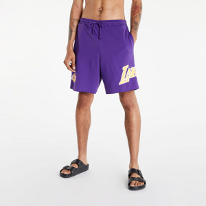 Basket šortky Mitchell & Ness Game Day FT Shorts Los Angeles Lakers fialové