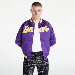 Jesenná bunda Mitchell & Ness NBA Lightweight Satin Jacket Lakers Purple