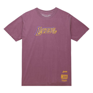 Mitchell & Ness T-shirt Los Angeles Lakers Golden Hour Glaze SS Tee light purple - 2XL
