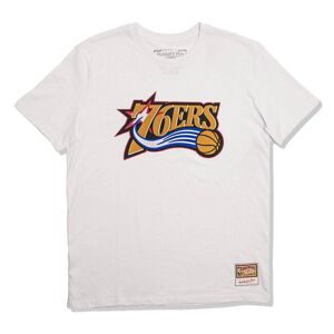 Mitchell & Ness T-shirt Philadelphia 76ers Team Logo Tee white - L