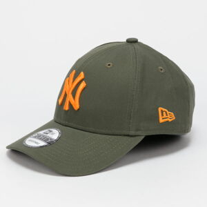 Šiltovka New Era 940 MLB League Essential NY olivová / oranžová