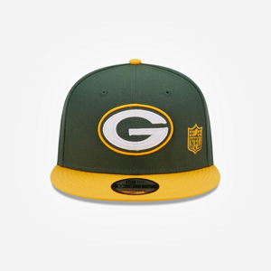 Snapback New Era Green Bay Packers Team Arch 9FIFTY Snapback Cap Green/ Yellow