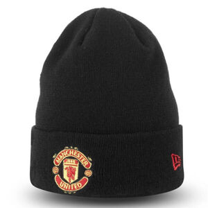 Zimná čapica New Era Manchester United Essential Cuff Knit Black - UNI