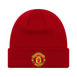 Detská zimná čapica New Era Manchester United FC Youth Red Cuff Knit Beanie - Youth