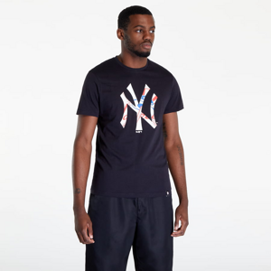 Tričko s krátkym rukávom New Era MLB Double Logo Tee New York Yankees Navy