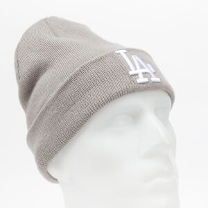 Zimná čiapka New Era MLB League Essential Cuff Knit LA šedý