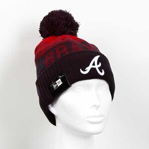 Zimná čapica New Era MLB Sport 2 Cuff Knit Atlanta Braves Black Red - UNI