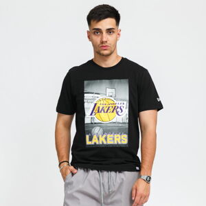 Tričko s krátkym rukávom New Era NBA Photographic Tee LA Lakers čierne