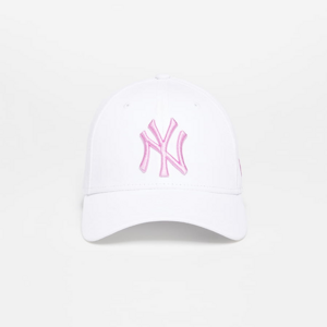 Šiltovka New Era New York Yankees League Essential 9FORTY Adjustable Cap Optic White/ Wild Rose