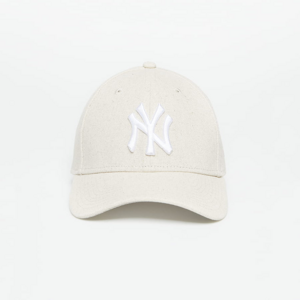 Šiltovka New Era New York Yankees Linen 9FORTY Adjustable Cap Stone/ Optic White