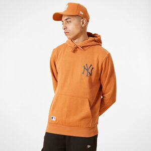 Mikina New Era New York Yankees Team Logo Hoody Orange